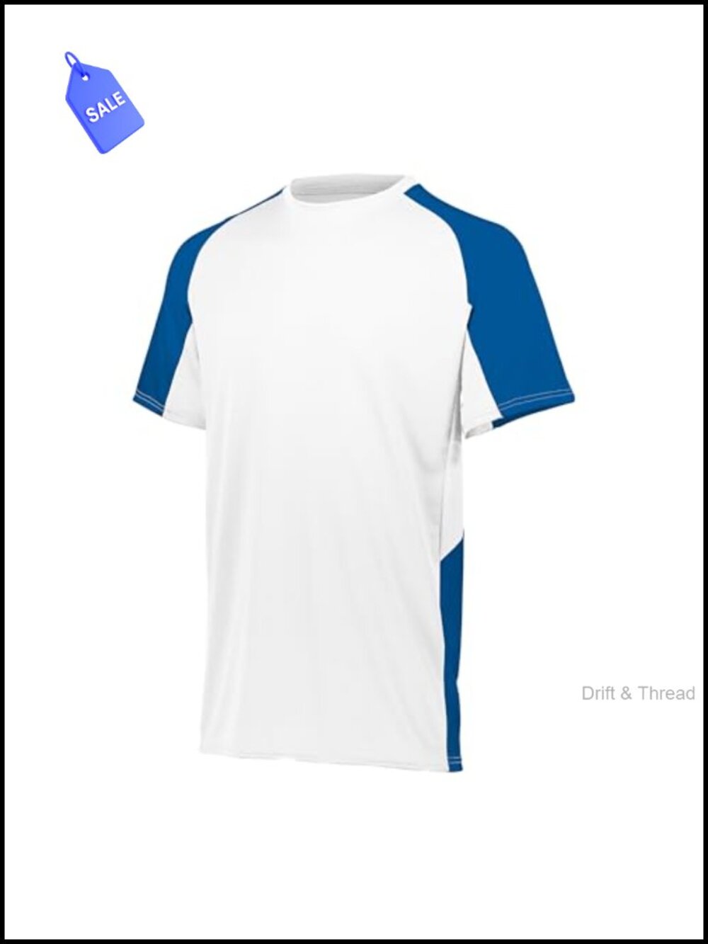 Cutter Jersey Moisture Wicking Raglan Sleeve Performance Active Shirt